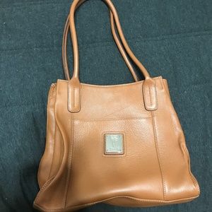 Tan Leather Tignanello Purse